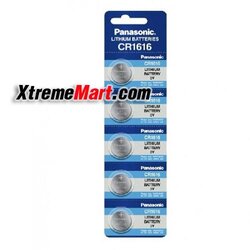 ถ่านกระดุม Panasonic CR1616 Lithum 3V (ก้อนละ)