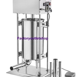 เครื่องอัดไส้กรอกไฟฟ้า 10 ลิตร เครื่องยัดไส้กรอก แหนม ไส้อั่ว เชิงพาพาณิชย์ Electric Sausage Maker Machine 10 Liters