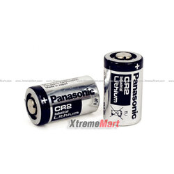 แบตเตอรี่ Panasonic CR2 3.0V สีเงิน ชนิดไม่ชาร์จ (ก้อนละ)