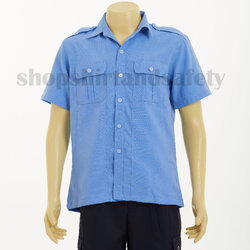 เสื้อซาฟารีสีฟ้า(เฉพาะเสื้อ)