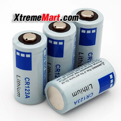 แบตเตอรี่ Lithium WF CR123A 3V ชาร์จไม่ได้ BATTERY for Surefire