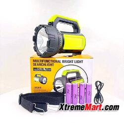 ไฟฉายสปอร์ตไลท์ Super Bright LED P50 สว่าง 12000ลูเมนส์ Rechargeable Spotlight Flashlight Tactical Handheld Searchlight High-power Torch