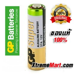 GP แบตเตอรี่ ถ่านอัลคาไลน์รีโมทรถยนต์ GP High Voltage Ultra 27A 12V (ก้อนละ)