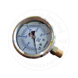 เกจวัดแรงดัน 0-25 Mpa ออกข้าง