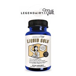 วิตามินกระตุ้นการสร้างและเพิ่มปริมาณน้ำนม Legendairy Milk Liquid Gold (60 Capsules)