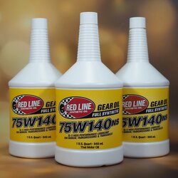 Red Line 75W-140 NS GL-5 1Qt.