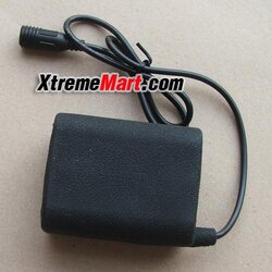 แบตเตอรี่สำหรับไฟฉายติดจักรยานสำหรับ Bicycle Light pack 6 ก้อน Solarstom X2,X3 พร้อมซองไนล่อน