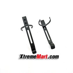 มินิคลิปไฟฉาย Convoy S2/S2+/M1/C8 อุปกรณ์เสริมสำหรับไฟฉายขนาดเล็ก (สีดำ)