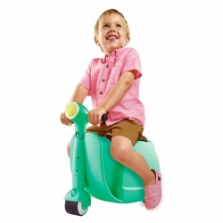 กระเป๋าเดินทางขับขี่ได้สำหรับเด็ก Skoot Children's Ride-On Suitcase (Pistachio)