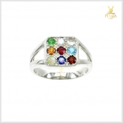 แหวนนพเก้าแท้ อัญมณีเสริมมงคลชีวิต ดีไซน์สวยเก๋ทันสมัย