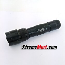 ไฟฉาย UV Ultrafire รุ่น WF-502B UV 502B LED High Power แสงสีม่วง 395nm