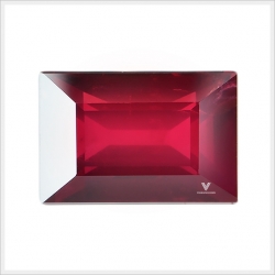 ทับทิมโมซัมบิก 4.40 กะรัต (ดิบ) ทรงสี่เหลี่ยม