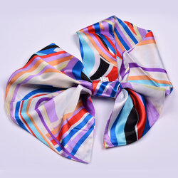 ผ้าพันคอ,ผ้าผูกคอ,โบว์ติดเสื้อ,Bow Tile AO6807043 สีภาพ