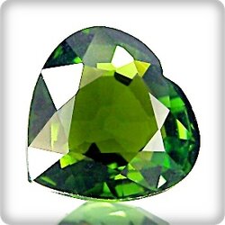 พลอยกรีนทัวมาลีน รูปหัวใจ น้ำหนัก 2.29 กะรัต ขนาดตามใบเซอร์ 8.44x8.28x4.69 มิล สีเขียวตองโทนเข้ม ไม่ติดดำ ไม่ติดคล้ำ เนื้อสะอาดมองตาเปล่าสะอาด