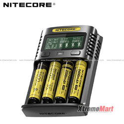 เครื่องชาร์จอัจฉริยะ Nitecore UM4 ชาร์จแบต Li-Ion, IMR, LiFePO4 4-ช่อง