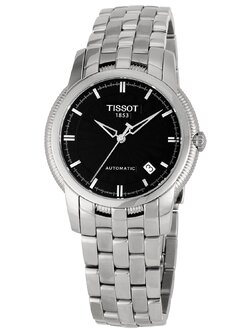 Tissot Men's T97148351 T-Classic Black Dial Watch