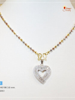 จี้เงินแท้ 92.5% จี้หัวใจประดับเพชร cz จี้ขนาดกลางๆ งานละเอียดสวยๆ เล่นแสงดีมากๆ (เรือนเงินแท้)