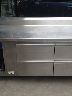 ตู้แช่เคาน์เตอร์สแตนเลส4ลิ้นชัก