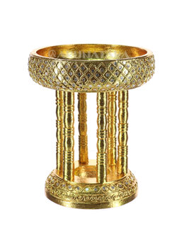 พานโตกขาสูง 8 นิ้ว