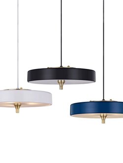 โคมไฟแขวนเพดานสไตล์โมเดิร์นทรงกลมแบน BLC-01