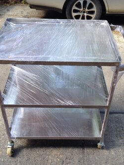 รถเข็นจาน 3 ชั้น