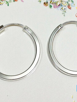 ต่างหูเงินแท้ แบบล็อค