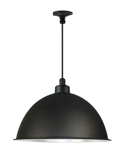 โคมไฟห้อยเพดาน สีดำ สไตล์โมเดิร์น 30cm [SB-30]