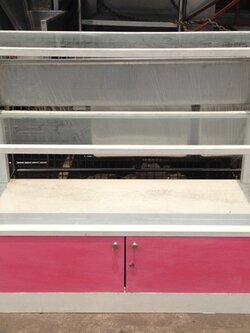 ชั้นโชว์ของ สำหรับร้านกาแฟ เบเกอรี่