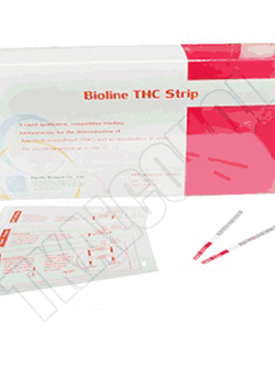 Bioline ชุดตรวจกัญชาแบบจุ่ม 100 test