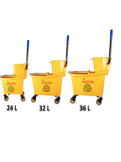 ชุดถังน้ำและที่บีบม็อป 36 ลิตร