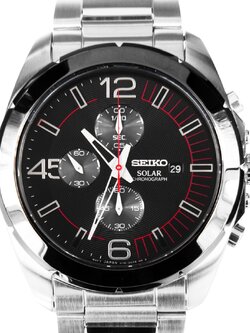 SEIKO SOLAR CHRONOGRAPH MENS WATCH SSC215P1