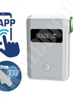 เครื่องเป่าแอลกอฮอล์ AT800 Smart App