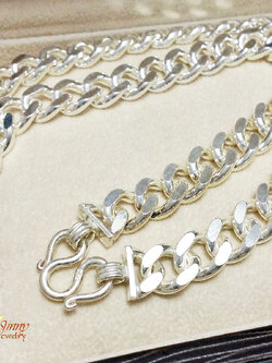 สร้อยคอเงินแท้ ลายเลส (สร้อยงานไทย)