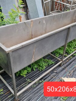 อ่างสแตนเลสหลุมใหญ่พิเศษ