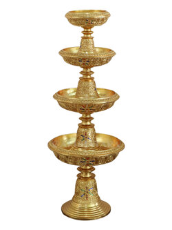 พานเจ้านางปิดทอง (มีหลายขนาด)