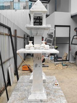 ศาลพระพรหมหินอ่อน (ศาลพระพิฆเนศ) ขนาด 61*61 ซม