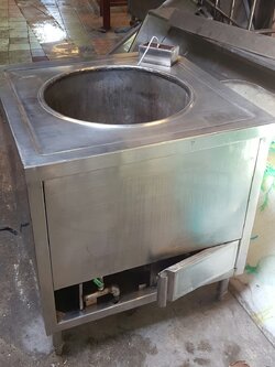 เตาต้มซุปสแตนเลส ใส่หม้อ 18 นิ้ว