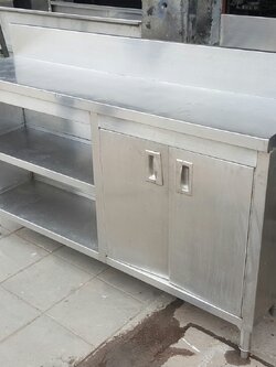 เคาน์เตอร์สแตนเลส หน้าแคบ