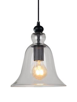 โคมไฟแขวนเพดานแก้วทรงกระดิ่ง [GLS-8001]