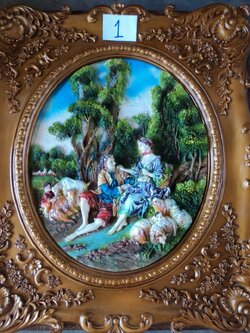 กรอบรูปหลุยส์ คละลาย