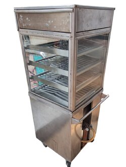 ตู้นึ่งติ่มซำ ขนมจีบ ซาลาเปา มือ2ใช้ระบบแก๊ส