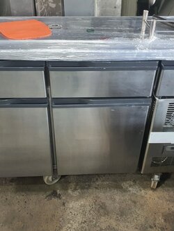 ตู้แช่เคาน์เตอร์สแตนเลส แช่เย็น 150 ซม