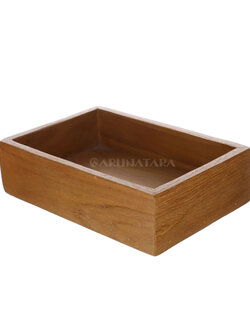 กล่องไม้สักแท้