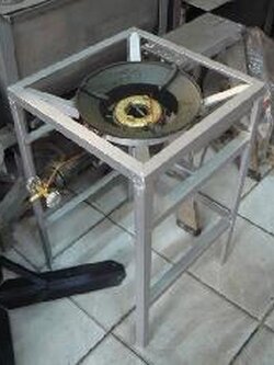 ชุดเตาแก๊สสำหรับใช้ในร้านค้า หรือในบ้าน