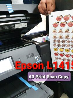 ใหม่ล่าสุดเอพสัน L14150 + Pigment + Sticker เอพสัน A3 ตัวใหม่