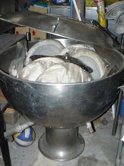 หม้อต้มสแตนเลส ขนาดใหญ่ ความจุ 239 ลิตร