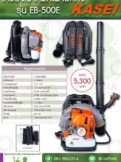 เครื่องพ่นลมสะพายหลัง KASEI EB500E