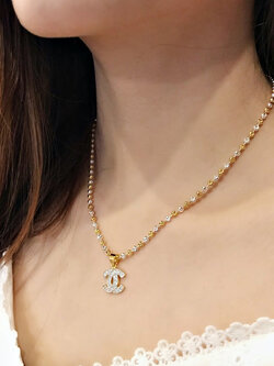 สร้อยคอเงิน 2 กษัตริย์ ลายมูนคัท เม็ดมะยมตัดลาย งานอิตาลี (ราคาเฉพาะสร้อย ไม่รวมจี้)