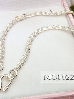 สร้อยเงินแท้ ลายถัก(งานไทย) ความหนา 2.0 มิล