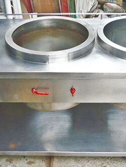 ชั้นสแตนเลส 4 ชั้น แบบหน้าเรียบ 50x115 cm